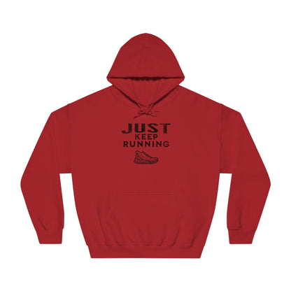 Running - Just Keep Moving (Black print) Hoodie - Unisex - Forward Gear Athletics