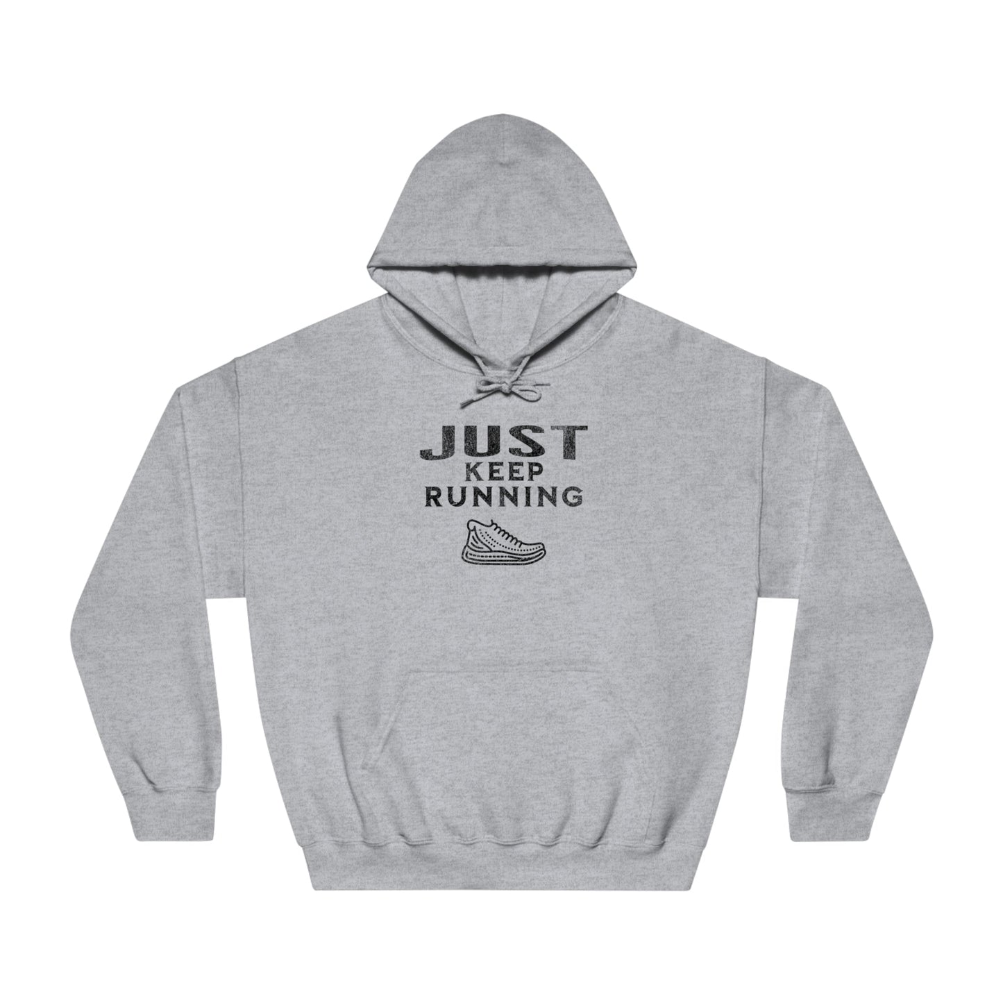 Running - Just Keep Moving (Black print) Hoodie - Unisex - Forward Gear Athletics