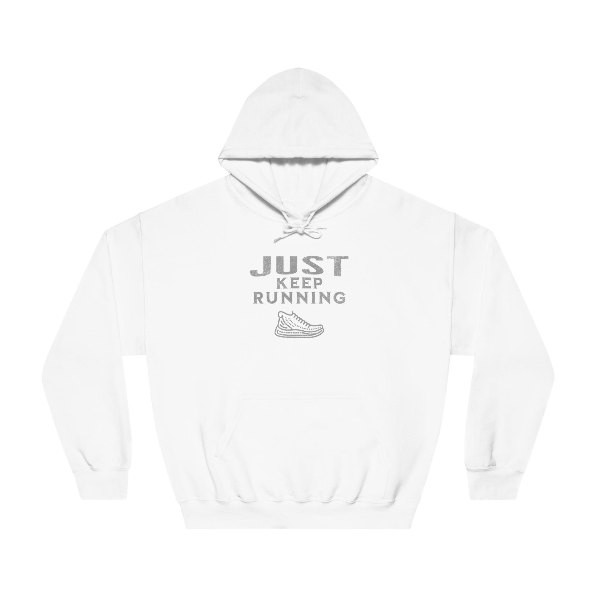 Running - Just Keep Moving (Grey print) Hoodie - Unisex - Forward Gear Athletics