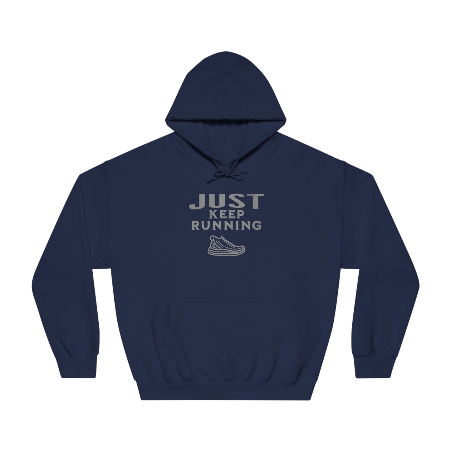 Running - Just Keep Moving (Grey print) Hoodie - Unisex - Forward Gear Athletics