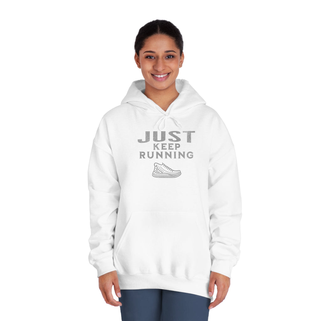 Running - Just Keep Moving (Grey print) Hoodie - Unisex - Forward Gear Athletics