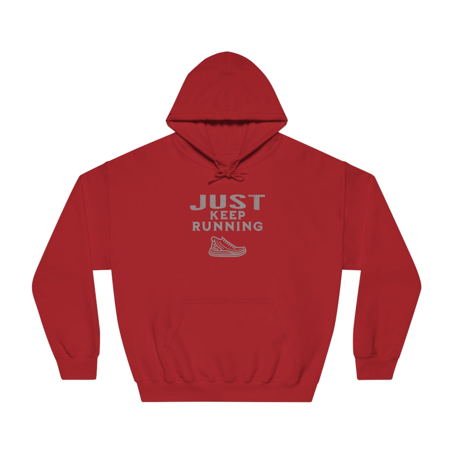 Running - Just Keep Moving (Grey print) Hoodie - Unisex - Forward Gear Athletics