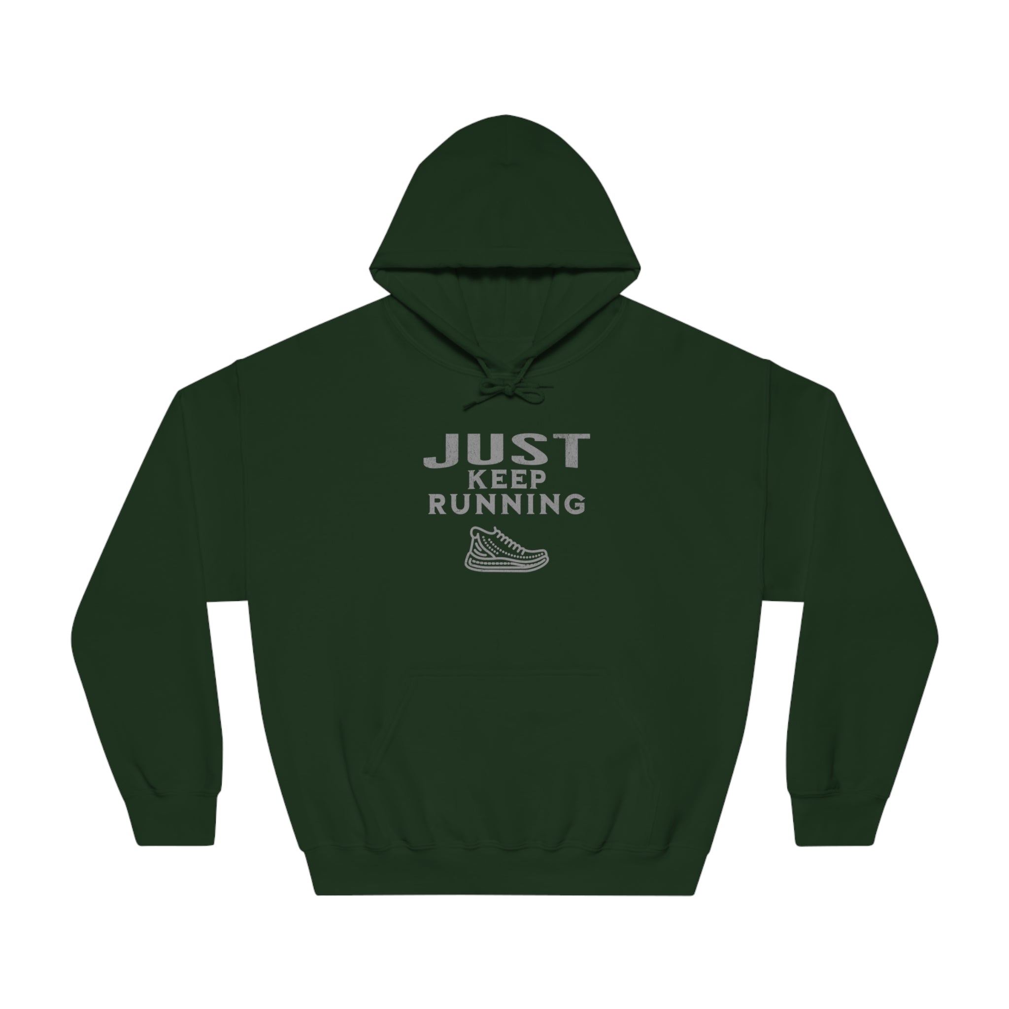Running - Just Keep Moving (Grey print) Hoodie - Unisex - Forward Gear Athletics
