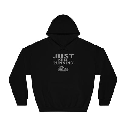 Running - Just Keep Moving (Grey print) Hoodie - Unisex - Forward Gear Athletics