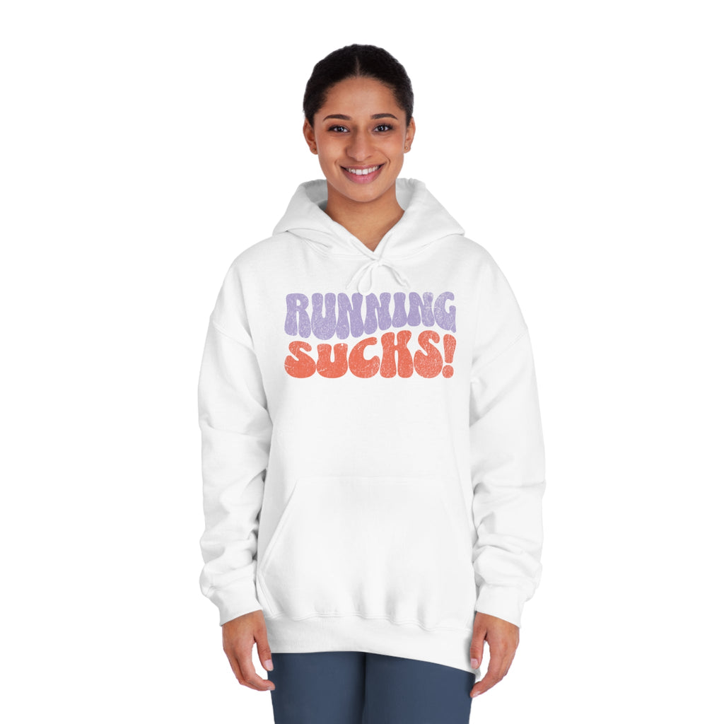 Running Sucks - Wornout Retro Hoodie - Unisex - Forward Gear Athletics