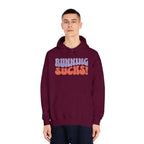 Running Sucks - Wornout Retro Hoodie - Unisex - Forward Gear Athletics