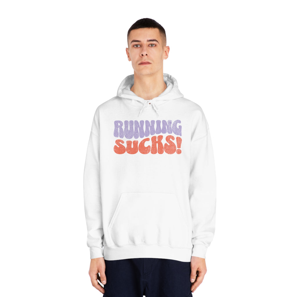Running Sucks - Wornout Retro Hoodie - Unisex - Forward Gear Athletics