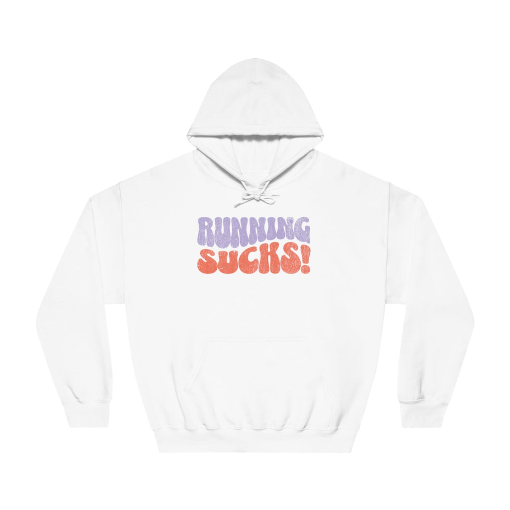 Running Sucks - Wornout Retro Hoodie - Unisex - Forward Gear Athletics
