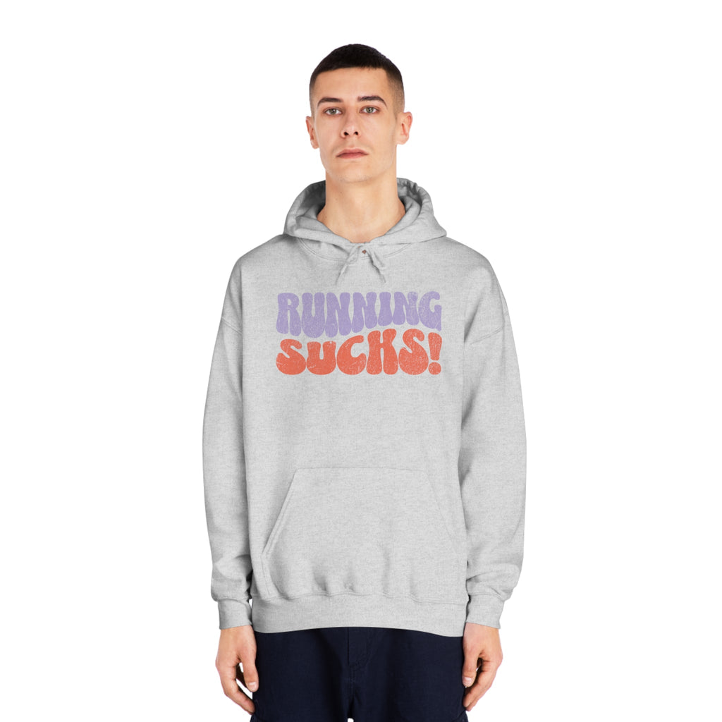 Running Sucks - Wornout Retro Hoodie - Unisex - Forward Gear Athletics