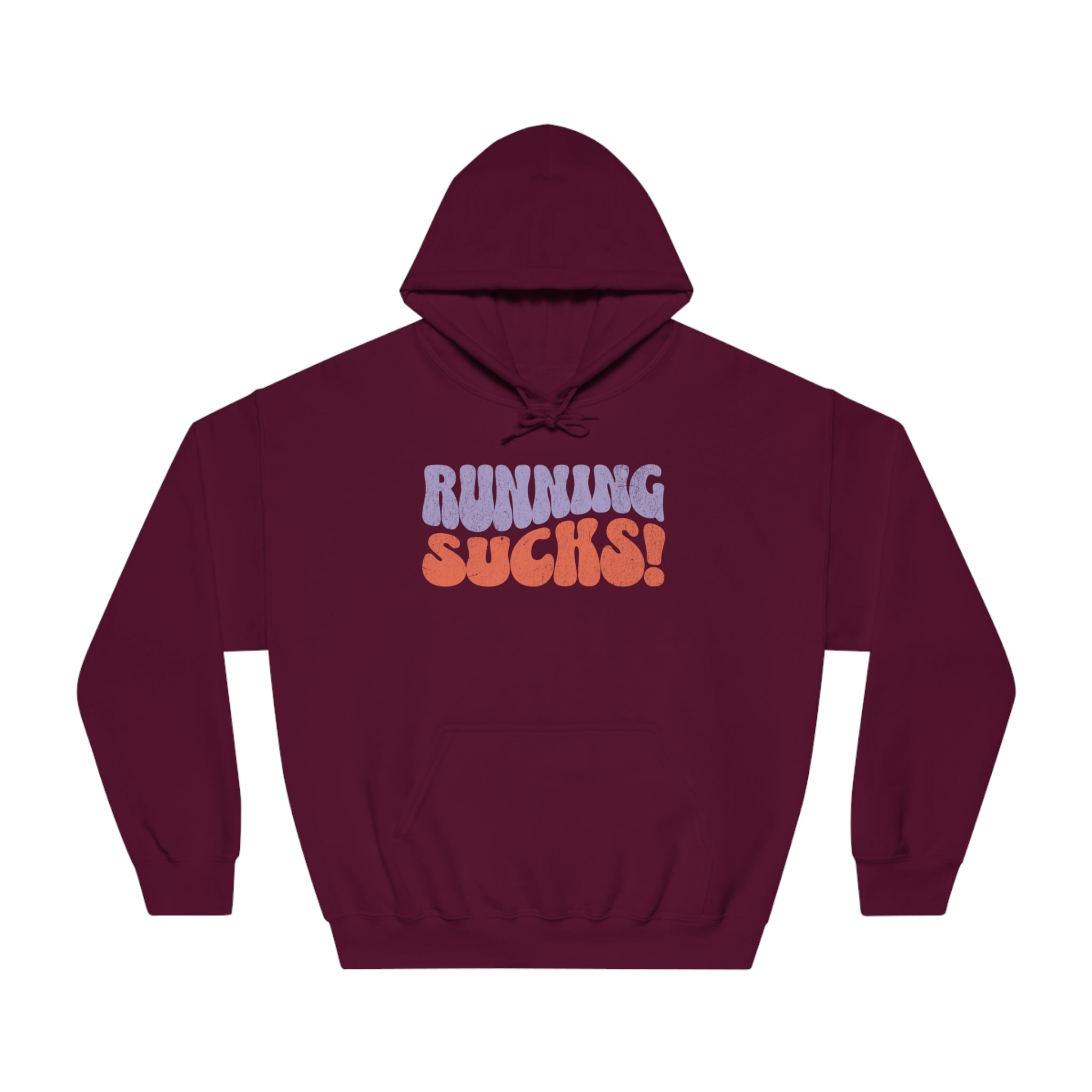 Running Sucks - Wornout Retro Hoodie - Unisex - Forward Gear Athletics