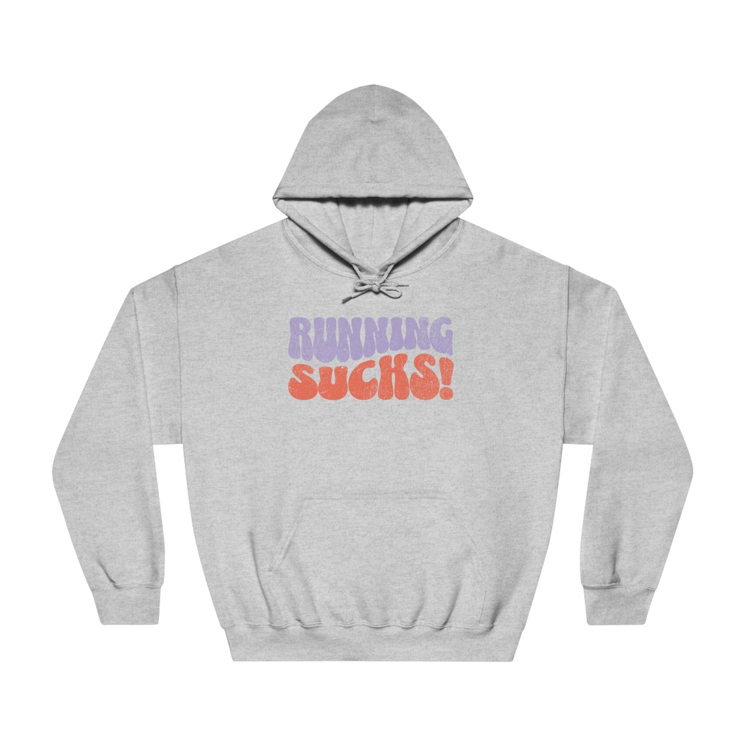 Running Sucks - Wornout Retro Hoodie - Unisex - Forward Gear Athletics