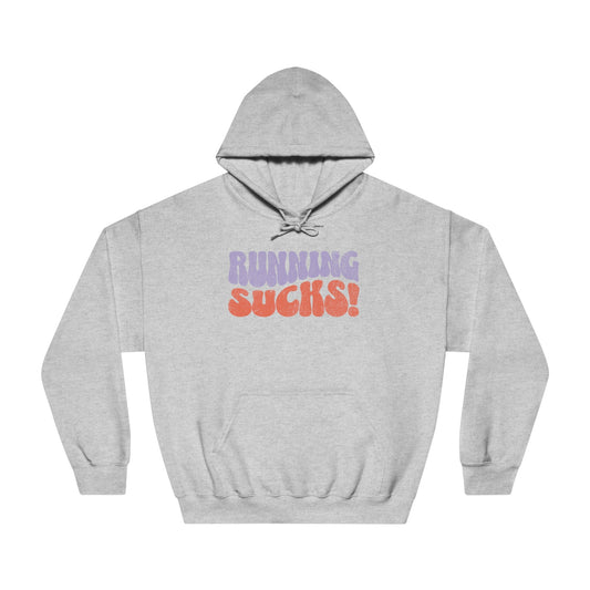 Running Sucks - Wornout Retro Hoodie - Unisex - Forward Gear Athletics