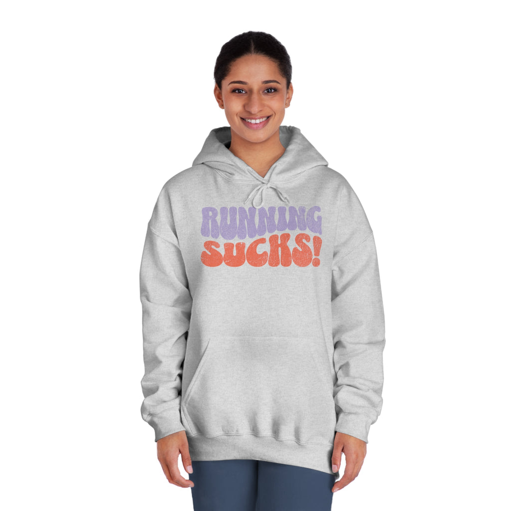 Running Sucks - Wornout Retro Hoodie - Unisex - Forward Gear Athletics