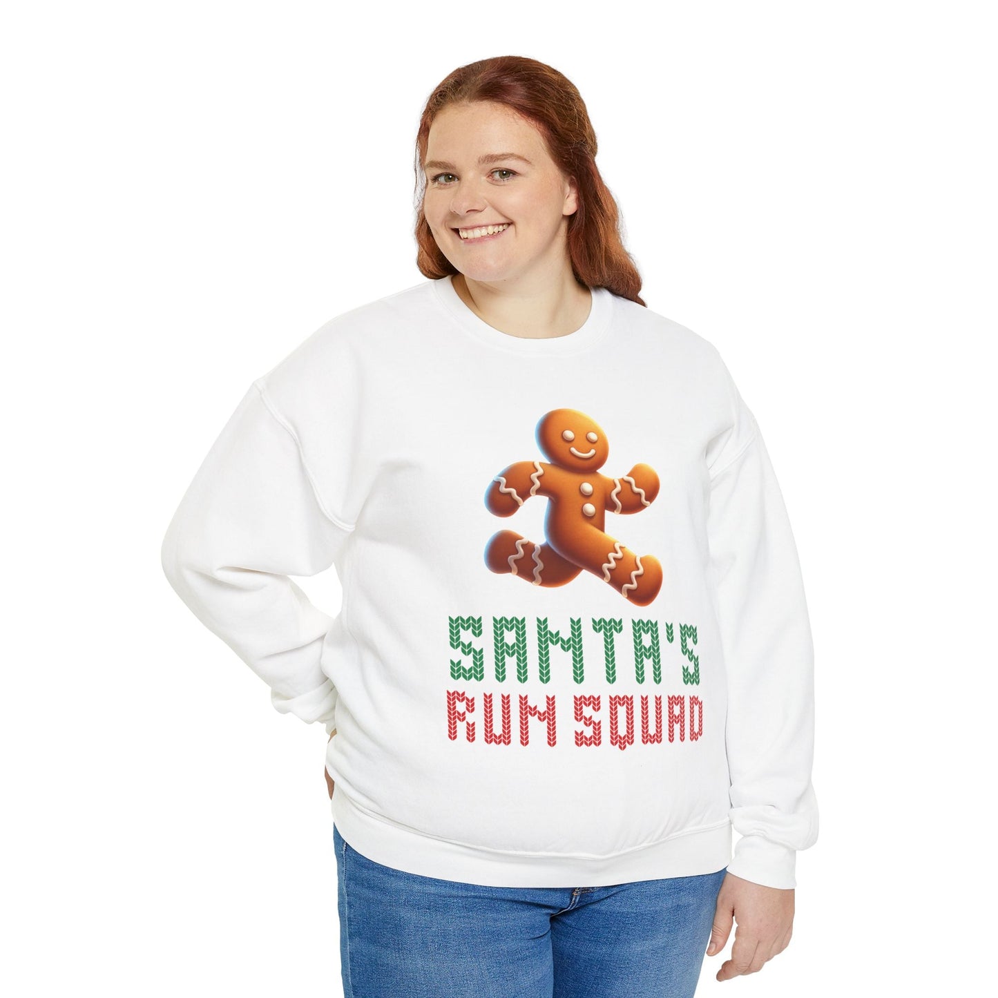 Santa's Run Squad - Unisex Crewneck Sweatshirt - Forward Gear Athletics