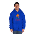 Santa's Run Squad - Unisex DryBlend Hooded Sweatshirt - Forward Gear Athletics