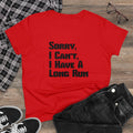 Sorry, I can't, I have a Long Run (Black) - Forward Gear Athletics