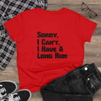 Sorry, I can't, I have a Long Run (Black) - Forward Gear Athletics