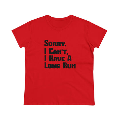 Sorry, I can't, I have a Long Run (Black) - Forward Gear Athletics