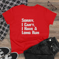 Sorry, I can't, I have a Long Run (Grey) - Forward Gear Athletics