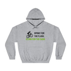 Sprint for the Flash, Climb for the Cash Hoodie - Cycling - Unisex - Forward Gear Athletics