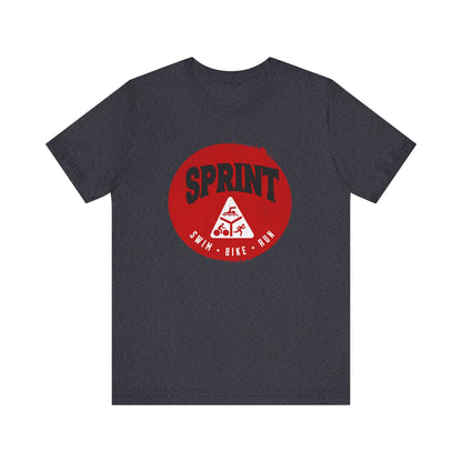 Sprint Triathlon - Swim, Bike, Run Tee - Forward Gear Athletics