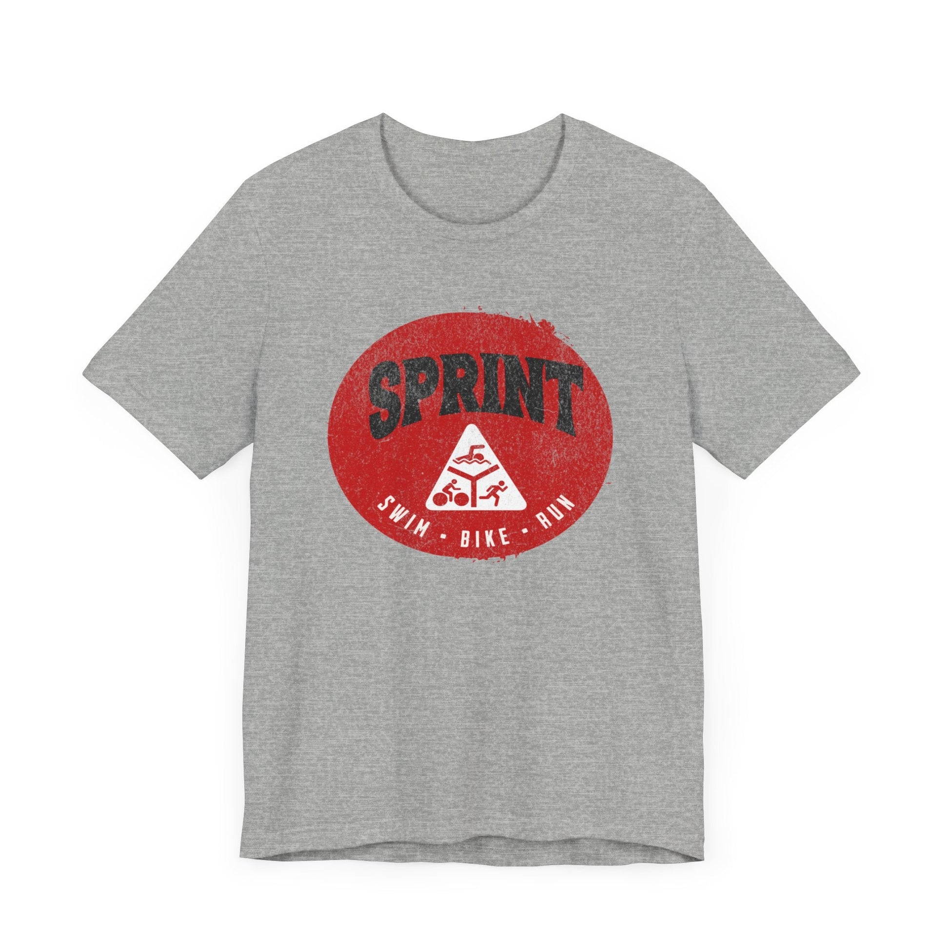 Sprint Triathlon - Swim, Bike, Run Tee - Forward Gear Athletics