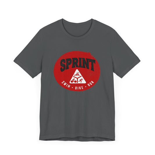 Sprint Triathlon - Swim, Bike, Run Tee - Forward Gear Athletics