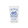 Swim Bike Run - Bad at All Three - Pint Glass, 16oz - Forward Gear Athletics