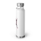 They Told Her She Couldn't So She Did - Copper Vacuum Insulated Bottle, 22oz - Forward Gear Athletics