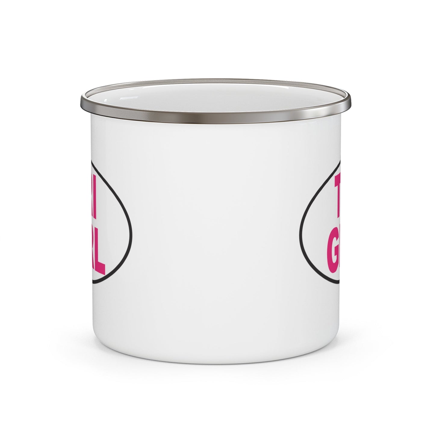 Tri Girl - Enamel Camping Mug - Forward Gear Athletics