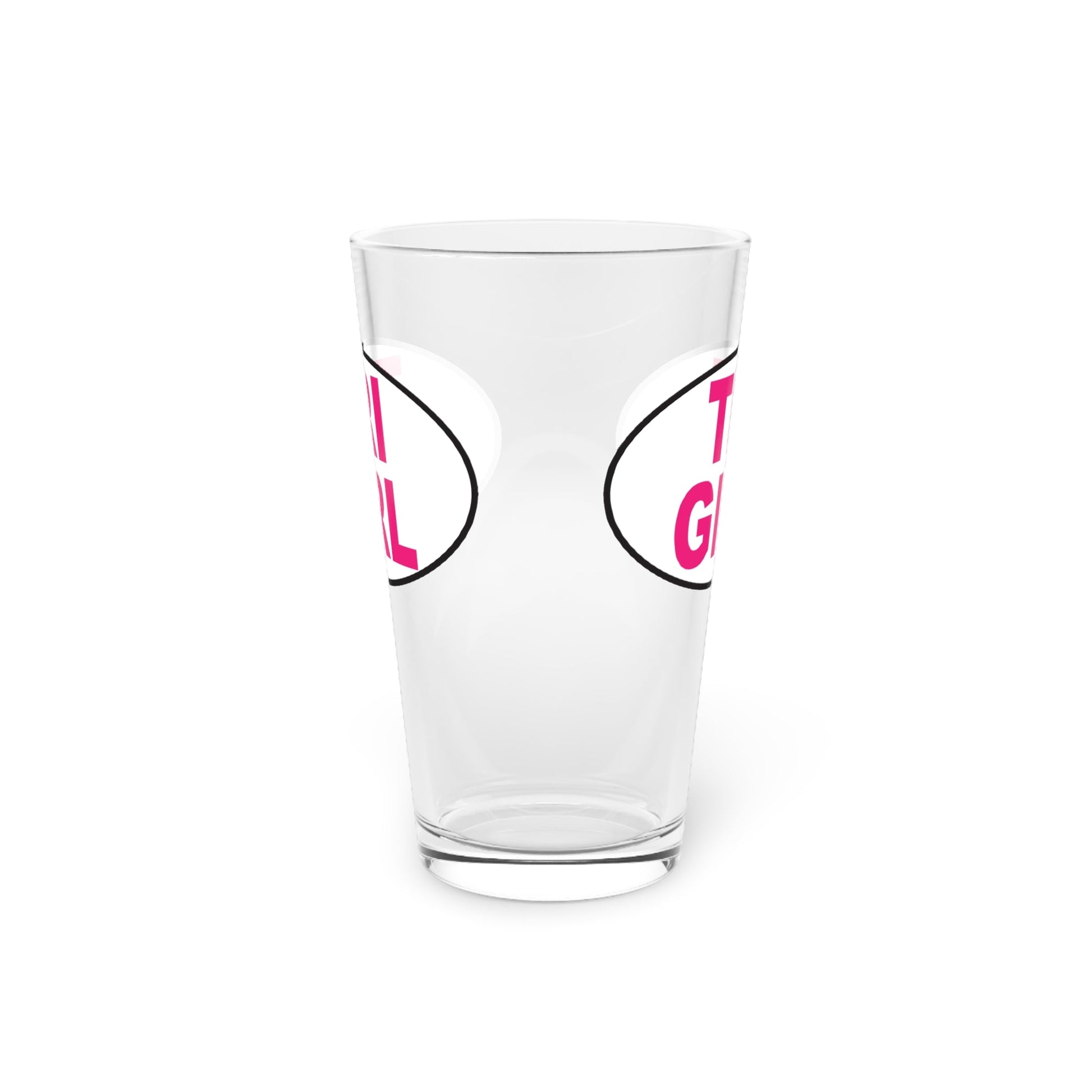 Tri Girl - Pint Glass, 16oz - Forward Gear Athletics