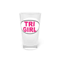 Tri Girl - Pint Glass, 16oz - Forward Gear Athletics