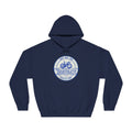 Triathlete - Bad at All Three (Blue) - DryBlend® Hooded Sweatshirt - Forward Gear Athletics
