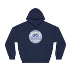 Triathlete - Master of All Three (Blue) - DryBlend® Hooded Sweatshirt - Forward Gear Athletics