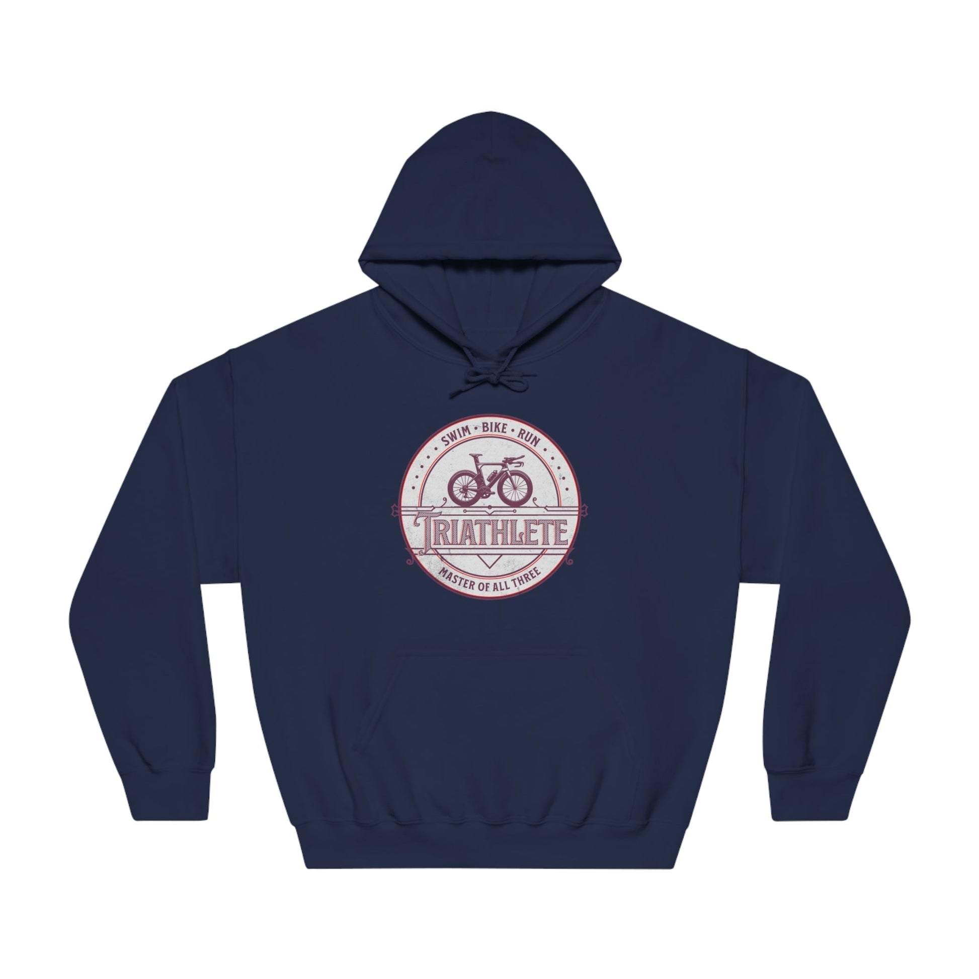 Triathlete - Master of All Three - DryBlend® Hooded Sweatshirt - Forward Gear Athletics