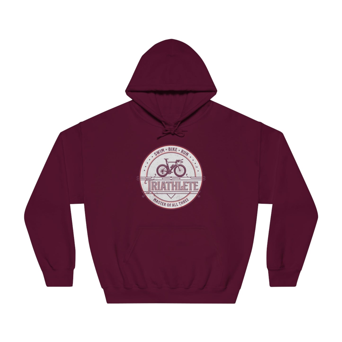 Triathlete - Master of All Three - DryBlend® Hooded Sweatshirt - Forward Gear Athletics