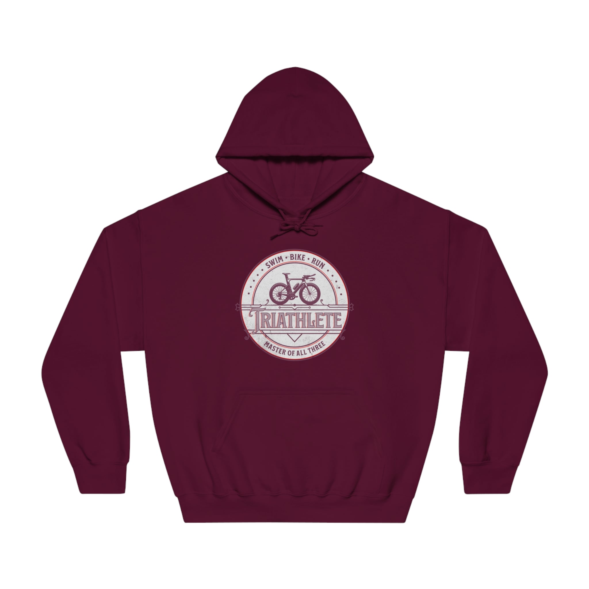 Triathlete - Master of All Three - DryBlend® Hooded Sweatshirt - Forward Gear Athletics