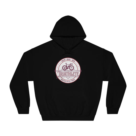 Triathlete - Master of All Three - DryBlend® Hooded Sweatshirt - Forward Gear Athletics