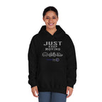 Triathlon Hoodie, Just Keep Moving, All 3 Logos (Grey print) - Forward Gear Athletics