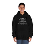 Triathlon - Just Keep Moving, All 3 Logos (Grey print) Hoodie - Unisex - Forward Gear Athletics