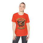 Turkey Trot Champion - Dabbing Turkey - Ladies Competitor Tee - Forward Gear Athletics