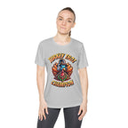 Turkey Trot Champion - Headphone Turkey - Ladies Competitor Tee - Forward Gear Athletics