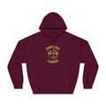 Turkey Trot Champion - Headphone Turkey - Unisex DryBlend® Hooded Sweatshirt - Forward Gear Athletics