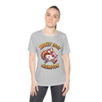 Turkey Trot Champion - Sprinting Turkey - Ladies Competitor Tee - Forward Gear Athletics