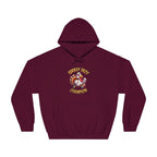 Turkey Trot Champion - Sprinting Turkey - Unisex DryBlend® Hooded Sweatshirt - Forward Gear Athletics