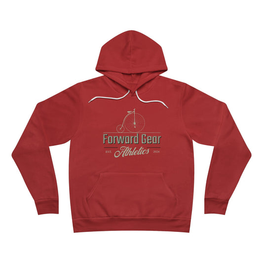 Vintage Bike - Forward Gear Athletics Script - Unisex Fleece Hoodie - Forward Gear Athletics