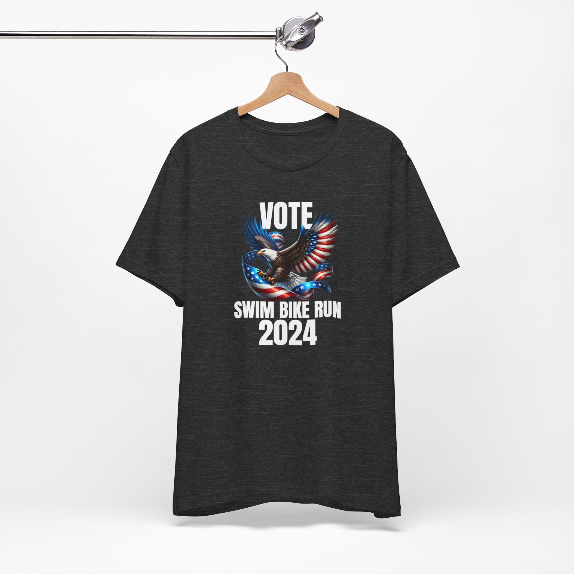 Vote 2024 Swim Bike Run - Unisex Tee - Forward Gear Athletics