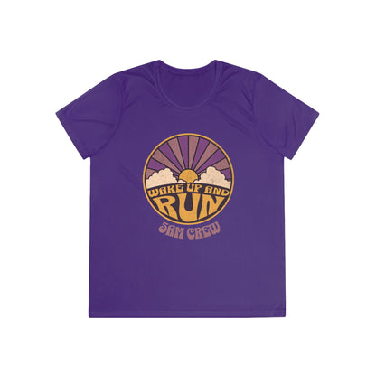 Wake Up and Run - 5am Crew - Ladies - Fit Competitor Tee - Forward Gear Athletics