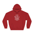 Will Run for Christmas Cookies - Unisex DryBlend Hooded Sweatshirt - Forward Gear Athletics