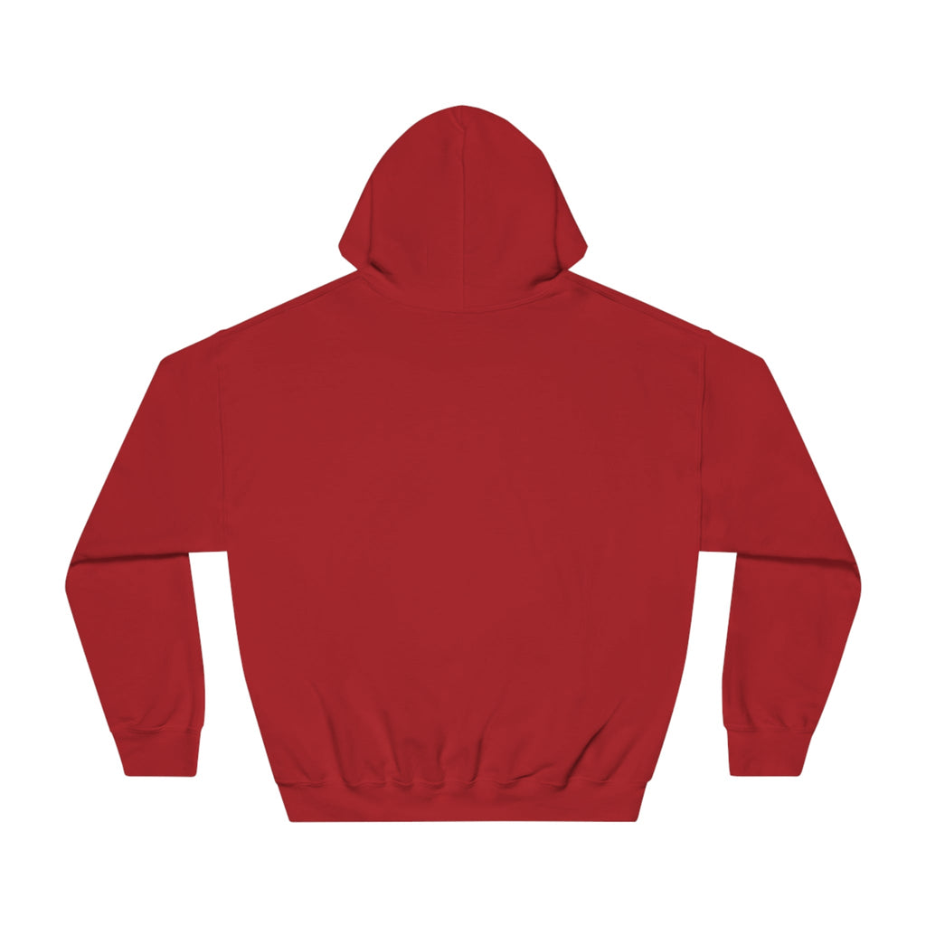 Will Run for Hot Chocolate - Unisex DryBlend Hooded Sweatshirt - Forward Gear Athletics
